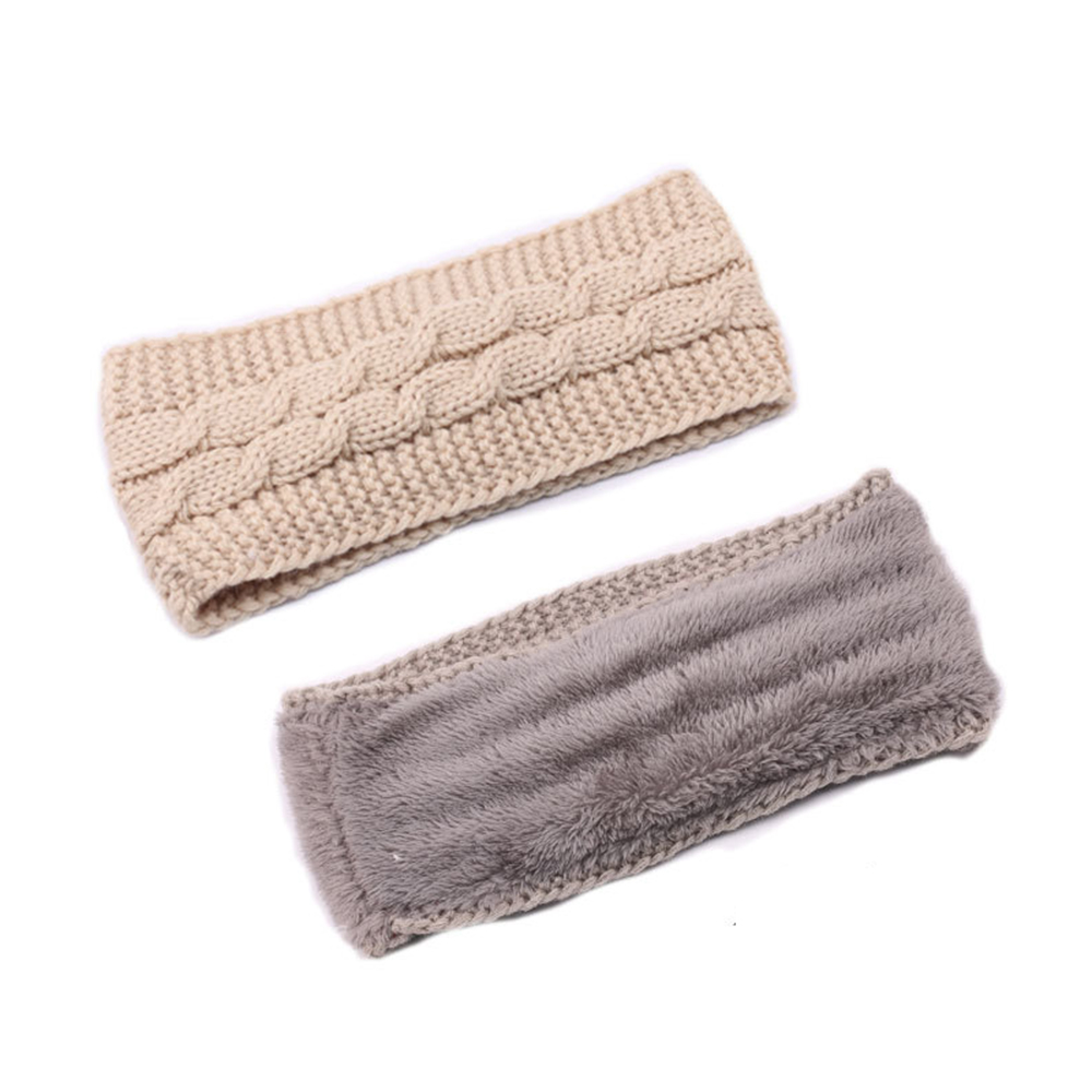 Winter Chunky Knit Women's Hea – Fleece Ear Warmer Band Bewertung und Preis
