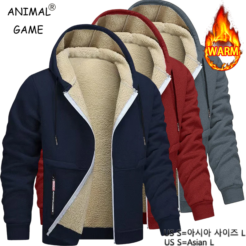 Animal Game Mens Casual Hooded – Sherpa Hoodie Fleece Bewertung und Preis