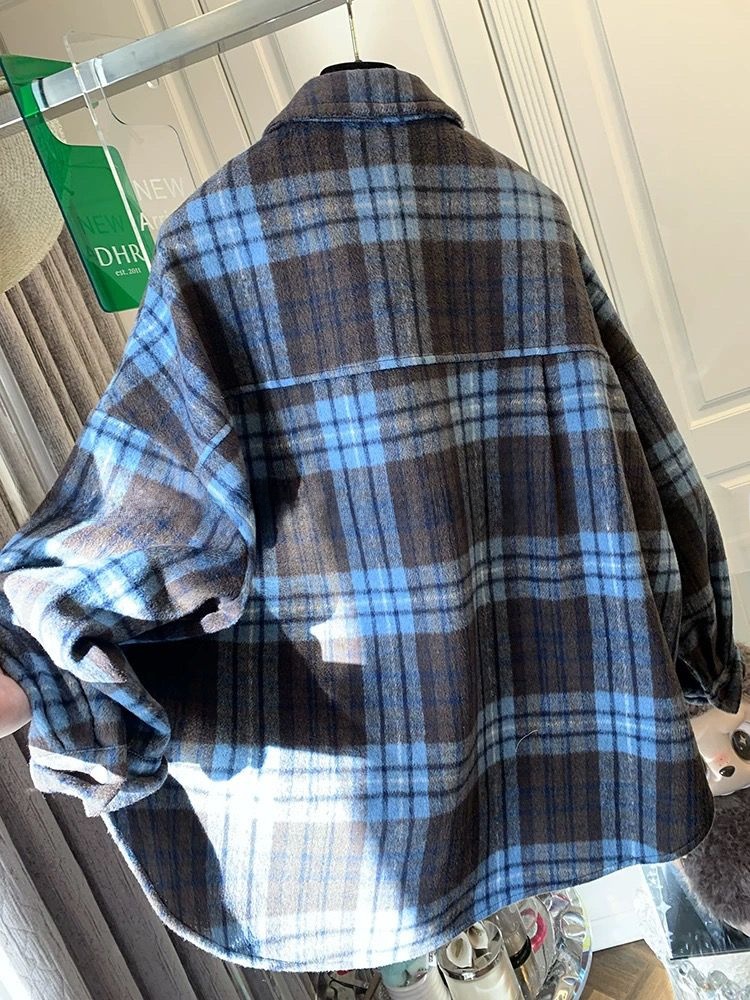 plus Size Women's Plaid Flanne – Flannel Shirt Lined Bewertung und Preis