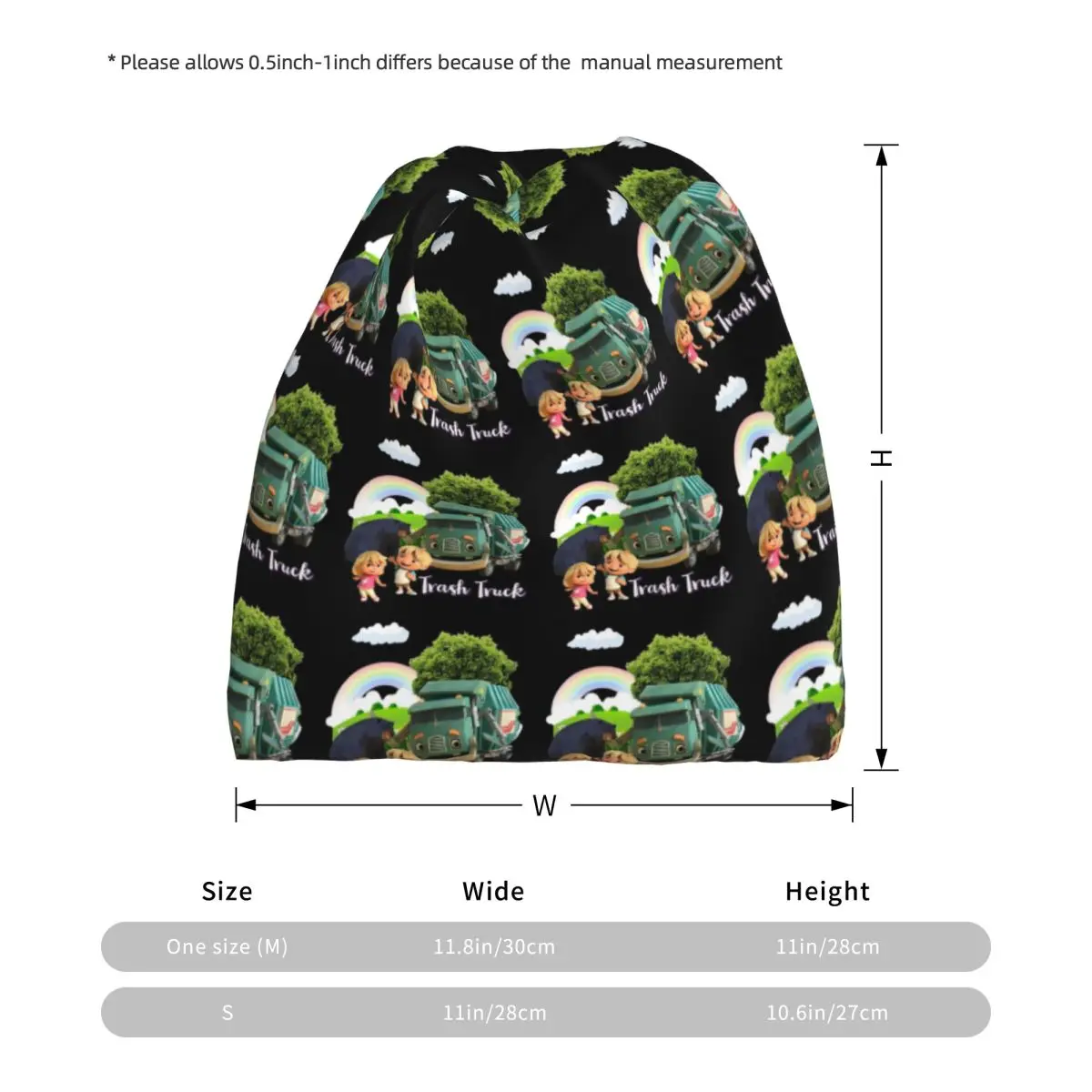 Trash Truck Animation, Trash T – Knit Beanie Hat Warm Bewertung und Preis