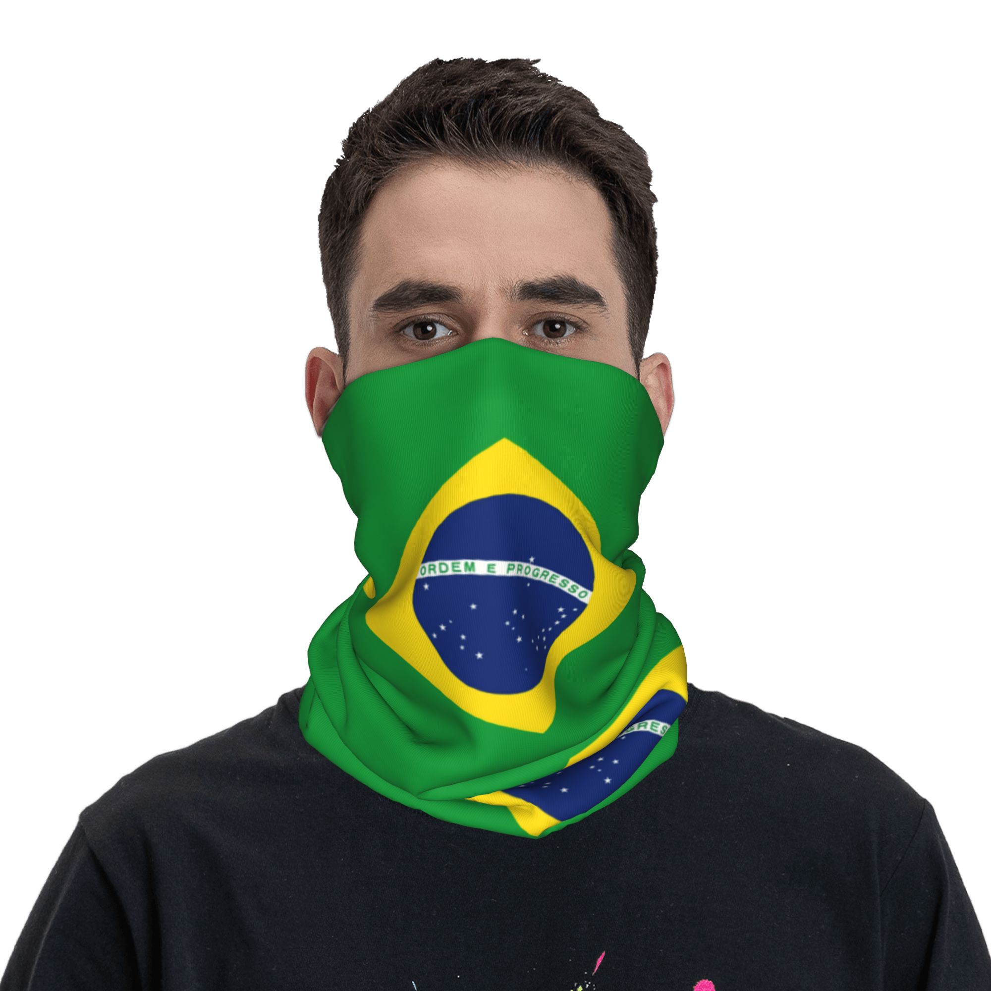 Custom Brazil Flag Bandana Nec – Neck Gaiter Fleece Bewertung und Preis