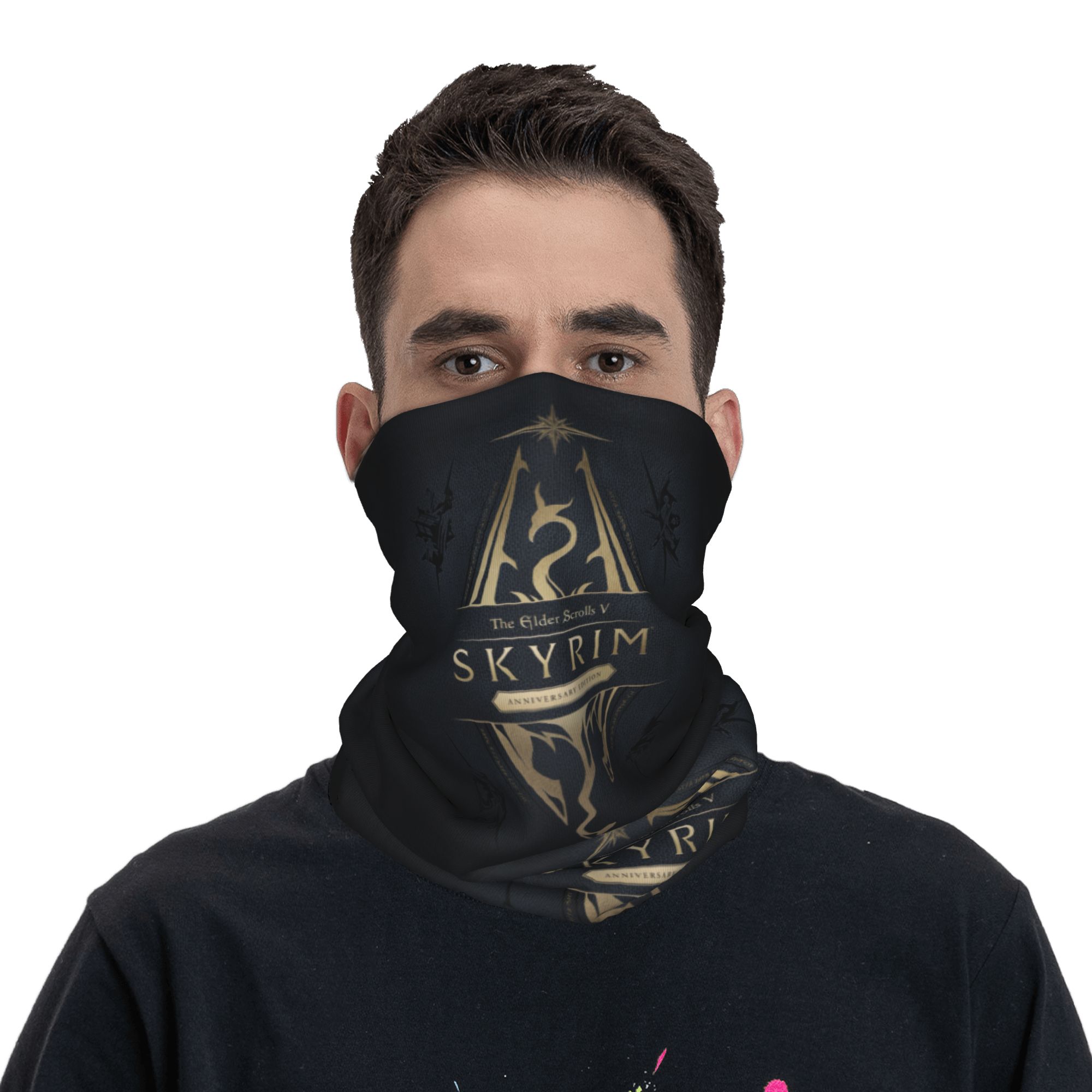 Custom Skyrim Logo Bandana Win – Neck Gaiter Fleece Bewertung und Preis