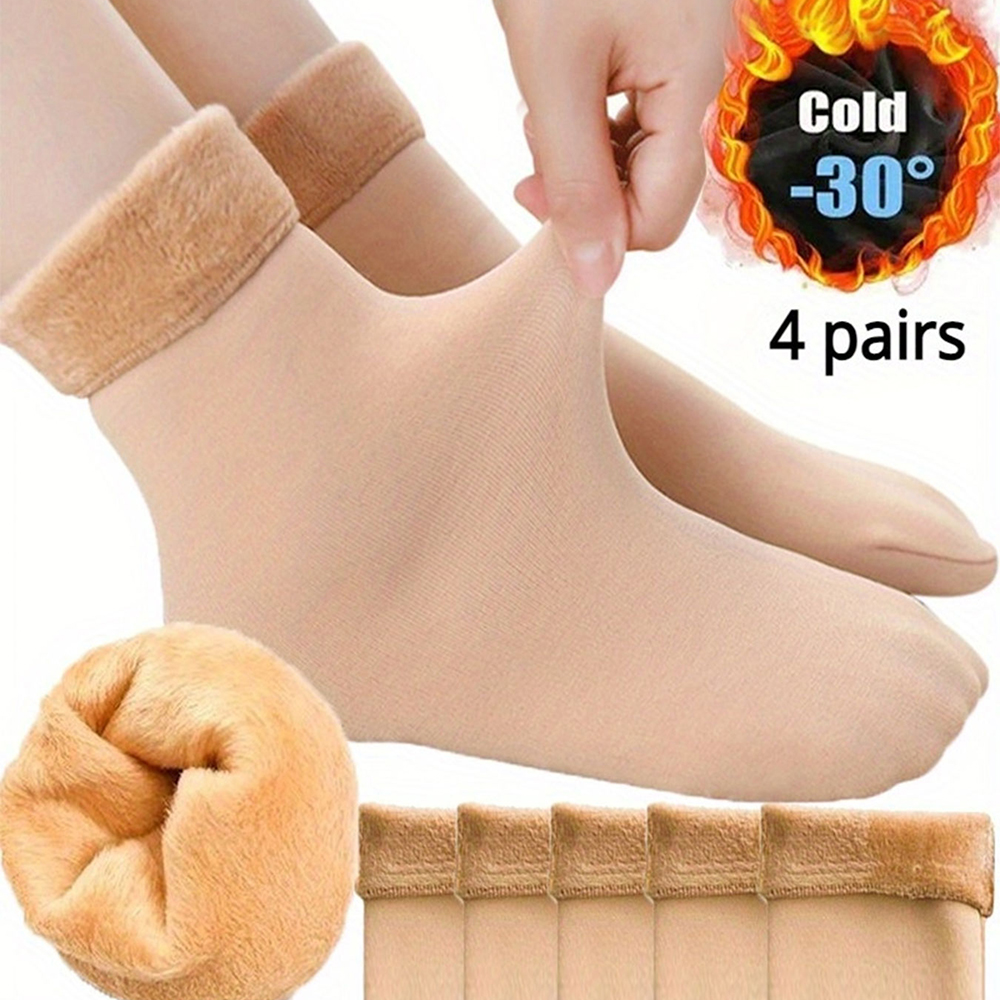 2/4 Pairs Winter Warm Thicken  – Thermal Sock Wool Bewertung und Preis