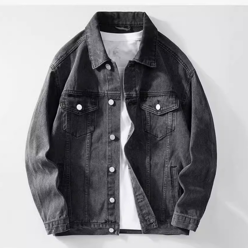 Denim Jacket Men  Single Breas – Down Jacket Packable Bewertung und Preis