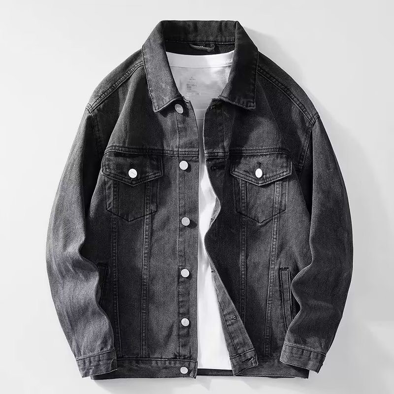 Denim Jacket Men  Single Breas – Down Jacket Packable Bewertung und Preis