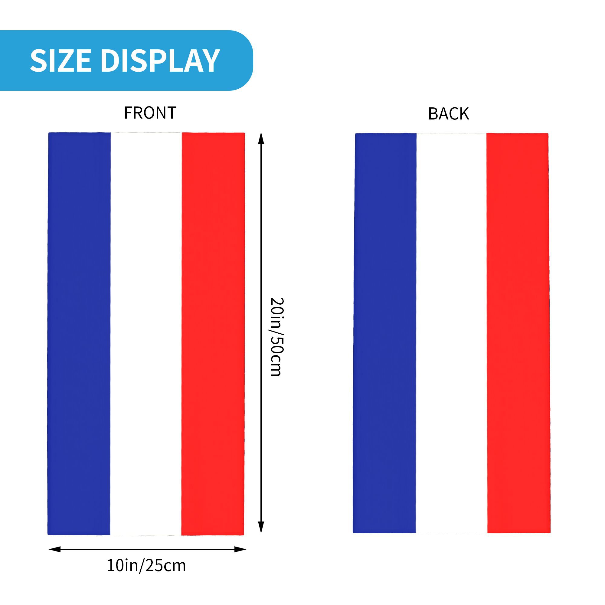 Custom French Flag France Band – Neck Gaiter Fleece Bewertung und Preis