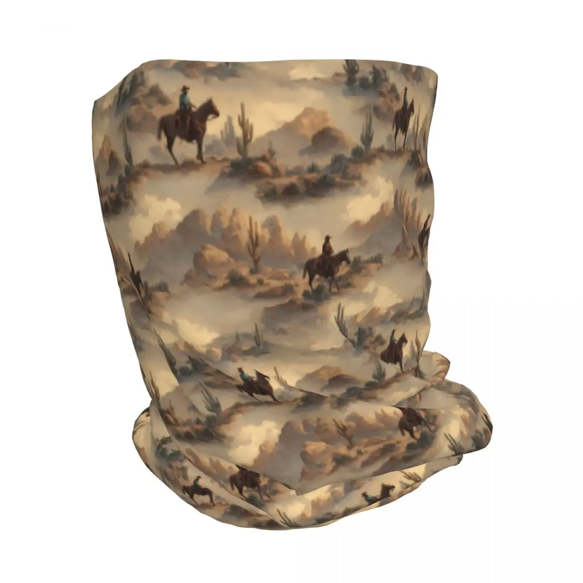 Cowboy In Desert Western Lands – Knit Beanie Hat Warm Bewertung und Preis
