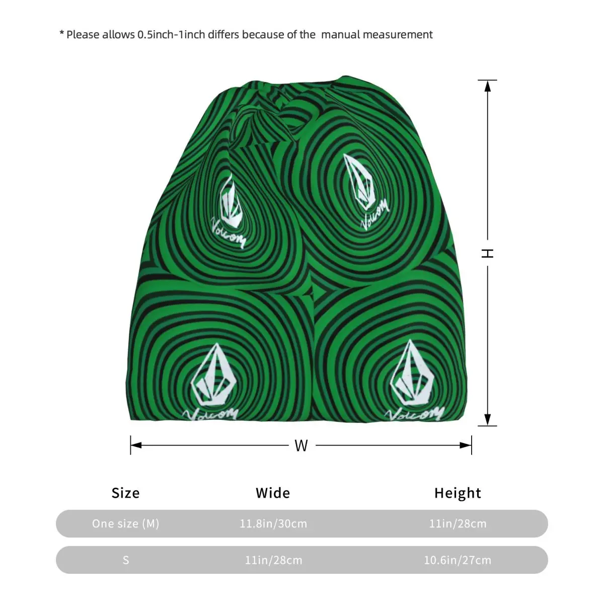 V-Volcom Logo Bandana Neck Gai – Knit Beanie Hat Warm Bewertung und Preis