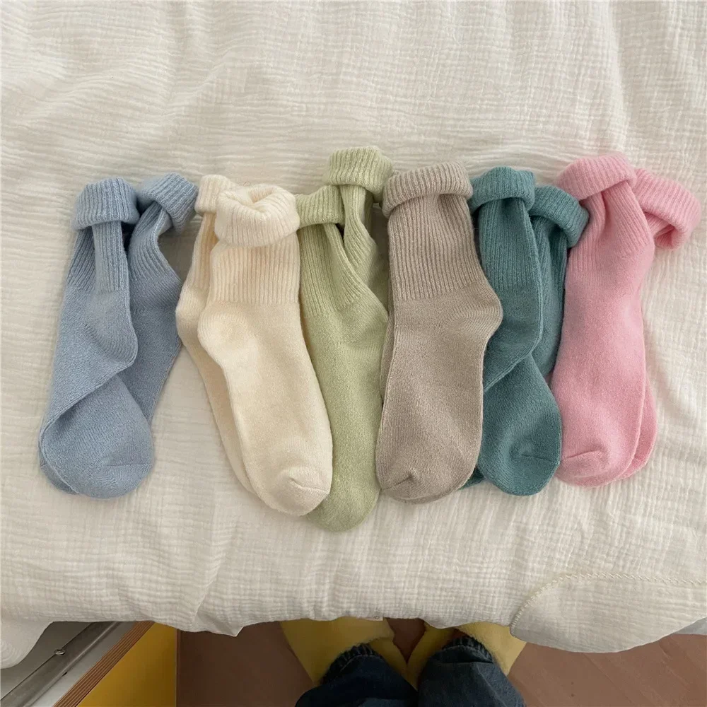 Solid Color Women Winter Thick – Thermal Sock Wool Bewertung und Preis
