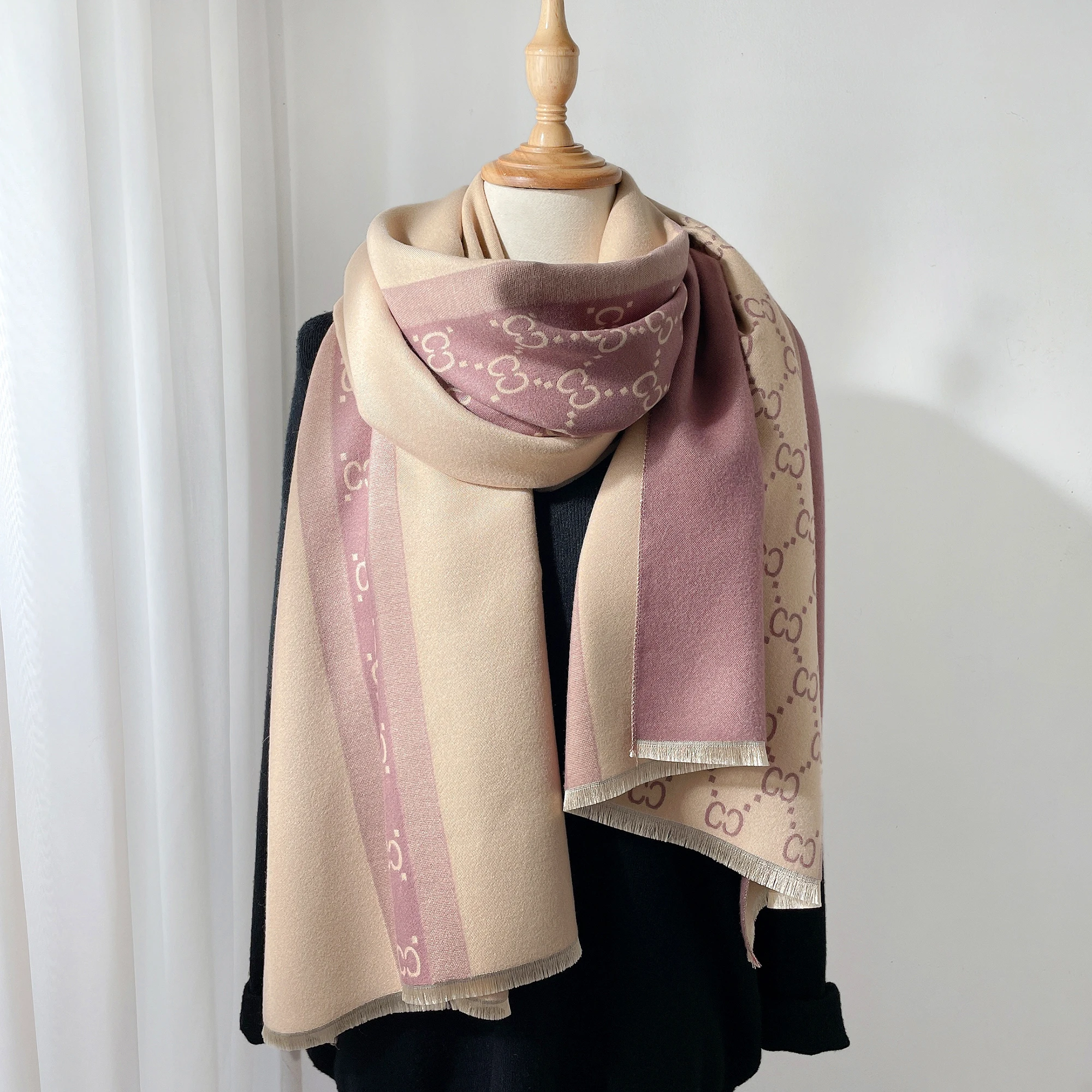 2025 Autumn and Winter New Eur – Wool Scarf Men Bewertung und Preis