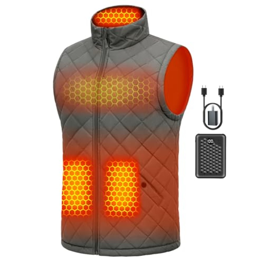 Wulcea Graphene Heated Vest Fo – Heated Vest Battery Bewertung und Preis