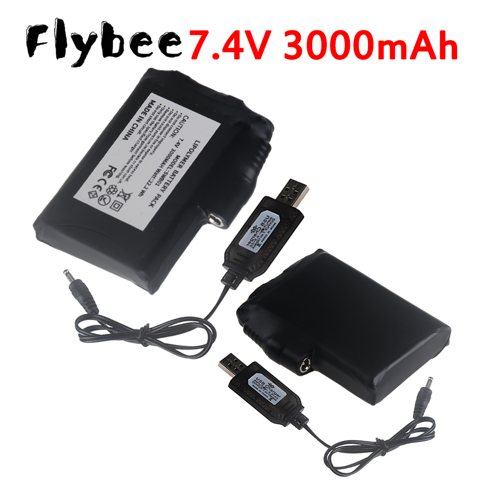 7.4V Li-Polymer 3000mah Batter – Heated Vest Battery Bewertung und Preis