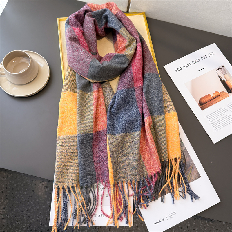 200*64cm New Fashion Cashmere  – Wool Scarf Men Bewertung und Preis