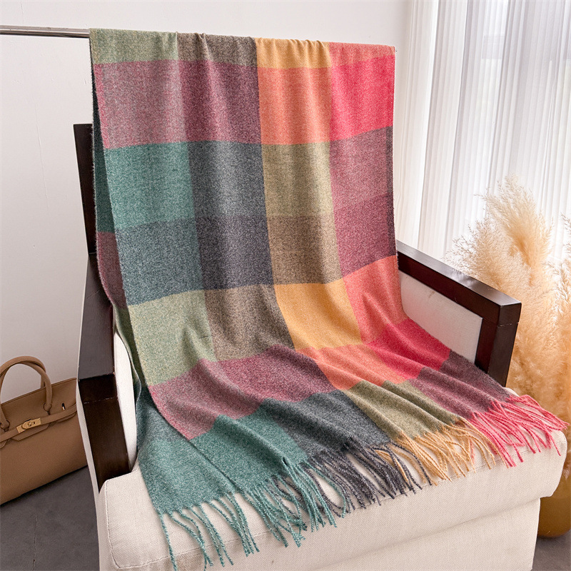 200*64cm New Fashion Cashmere  – Wool Scarf Men Bewertung und Preis