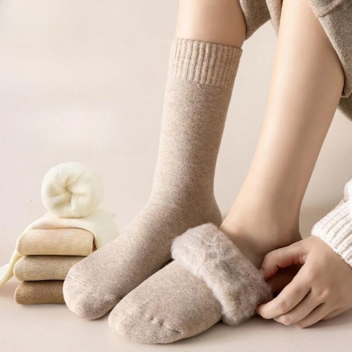 1 Pair Winter Warm Thermal Soc – Thermal Sock Wool Bewertung und Preis
