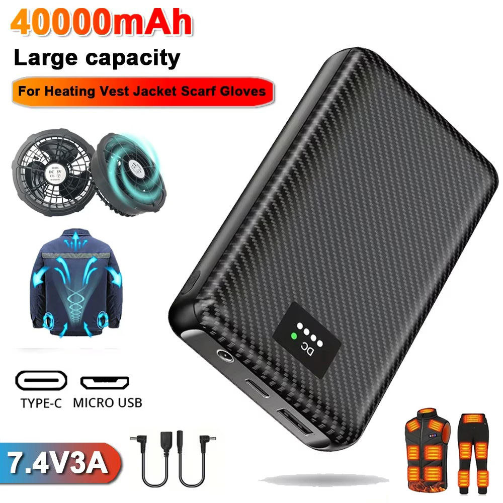 Ranwomen 30000/40000mAh Powerb – Heated Vest Battery Bewertung und Preis