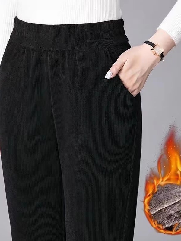 Thickened Straight Leg Pants W – Corduroy Pant Warm Bewertung und Preis