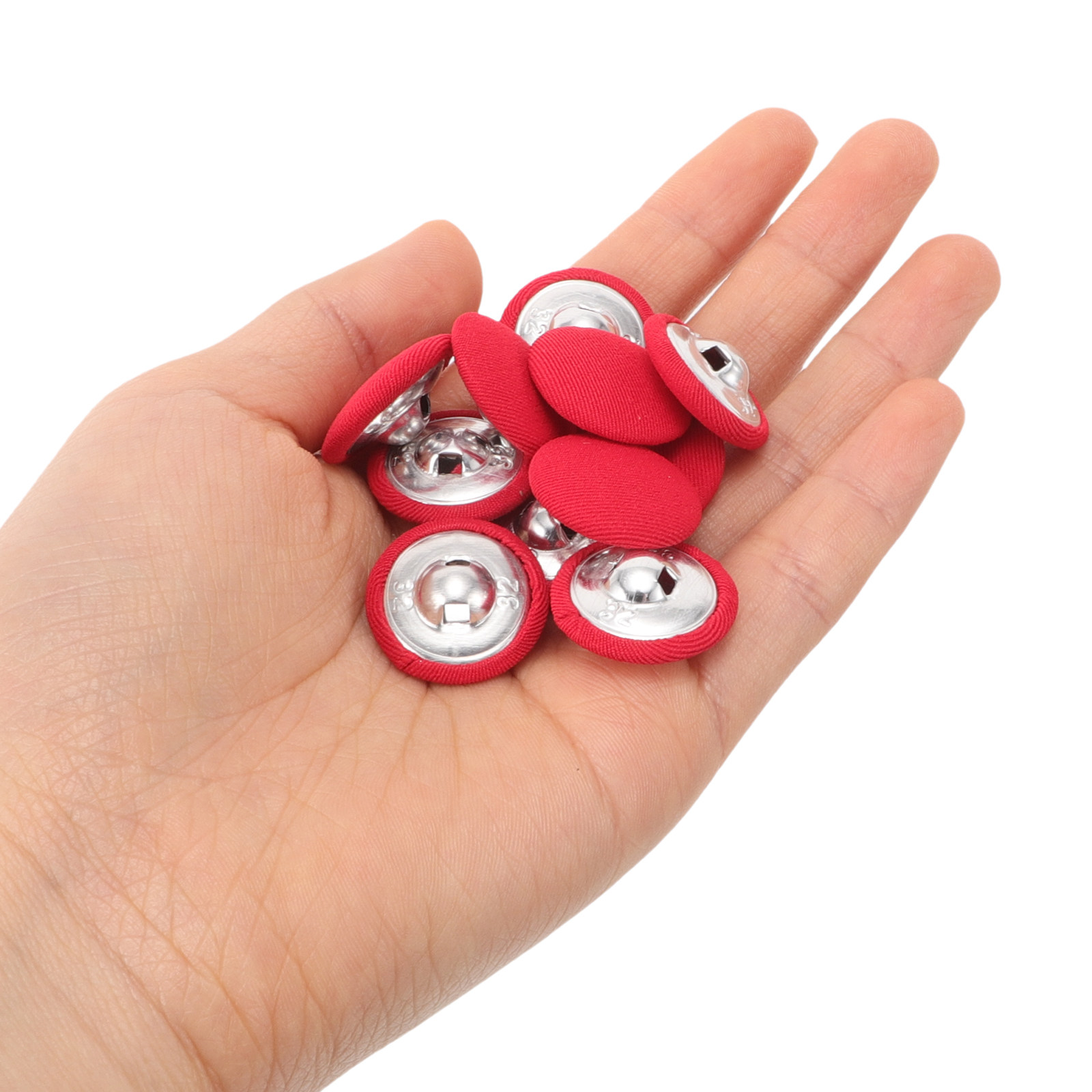20Pcs Round Cloth Covered Butt – Wool Coat Peacoat Bewertung und Preis