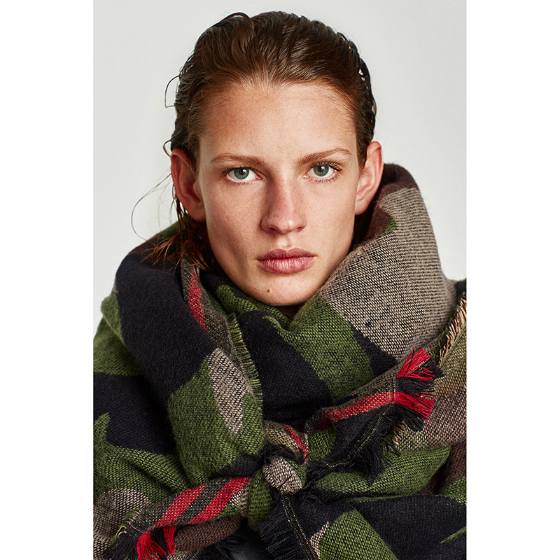 Camouflage Leopard Print Echar – Cashmere Pashmina Wrap Bewertung und Preis