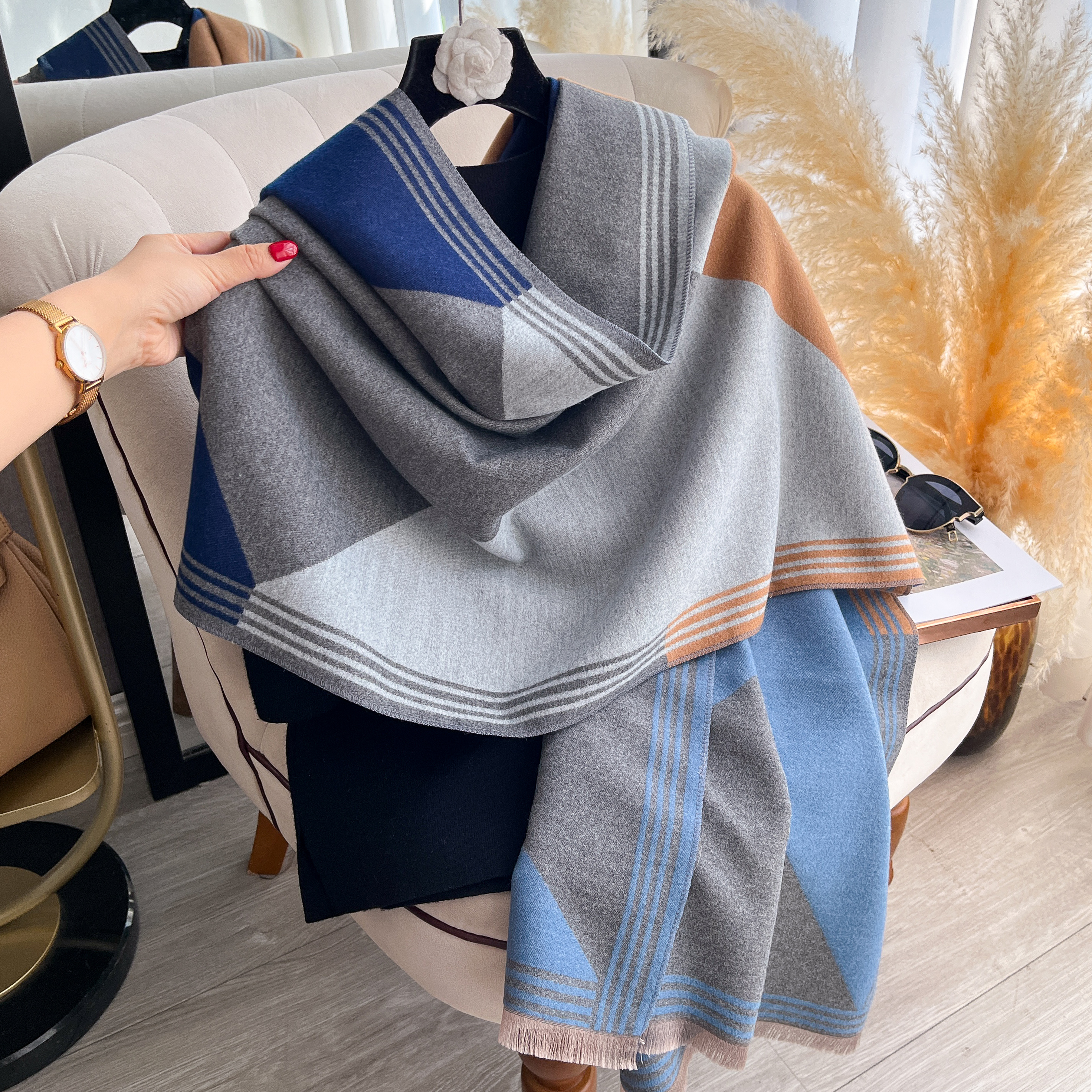 2025 Luxury Winter Cashmere Sc – Cashmere Pashmina Wrap Bewertung und Preis