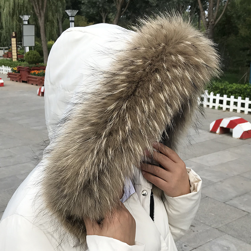 Real Fur Collar for Coat Parka – Shawl Wrap Winter Bewertung und Preis