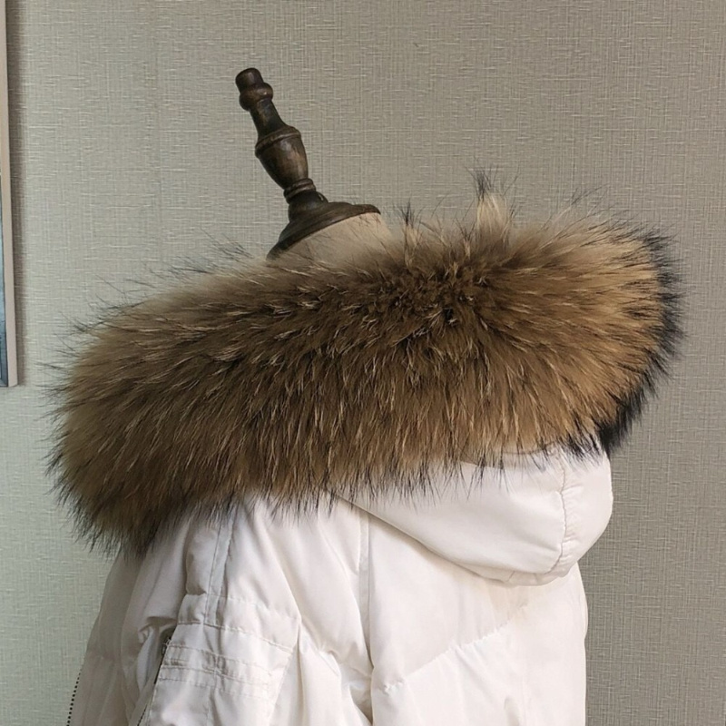 Real Fur Collar for Coat Parka – Shawl Wrap Winter Bewertung und Preis