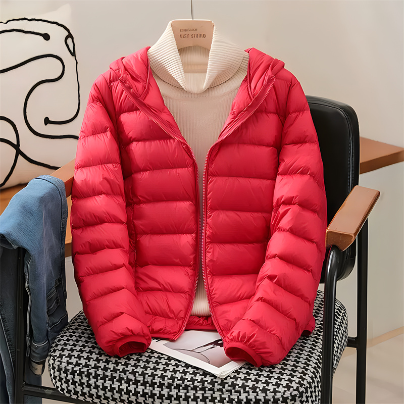 Plus Size Women Hooded Korean  – Down Jacket Packable Bewertung und Preis