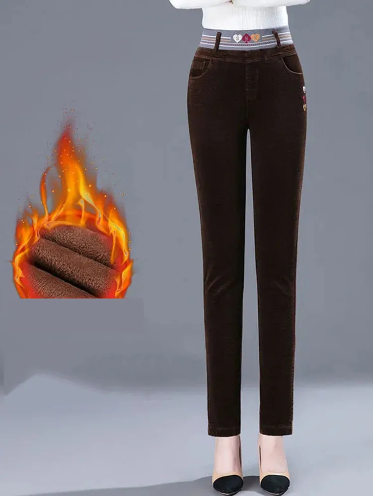 Winter Thicken Plush Lined Pen – Corduroy Pant Warm Bewertung und Preis