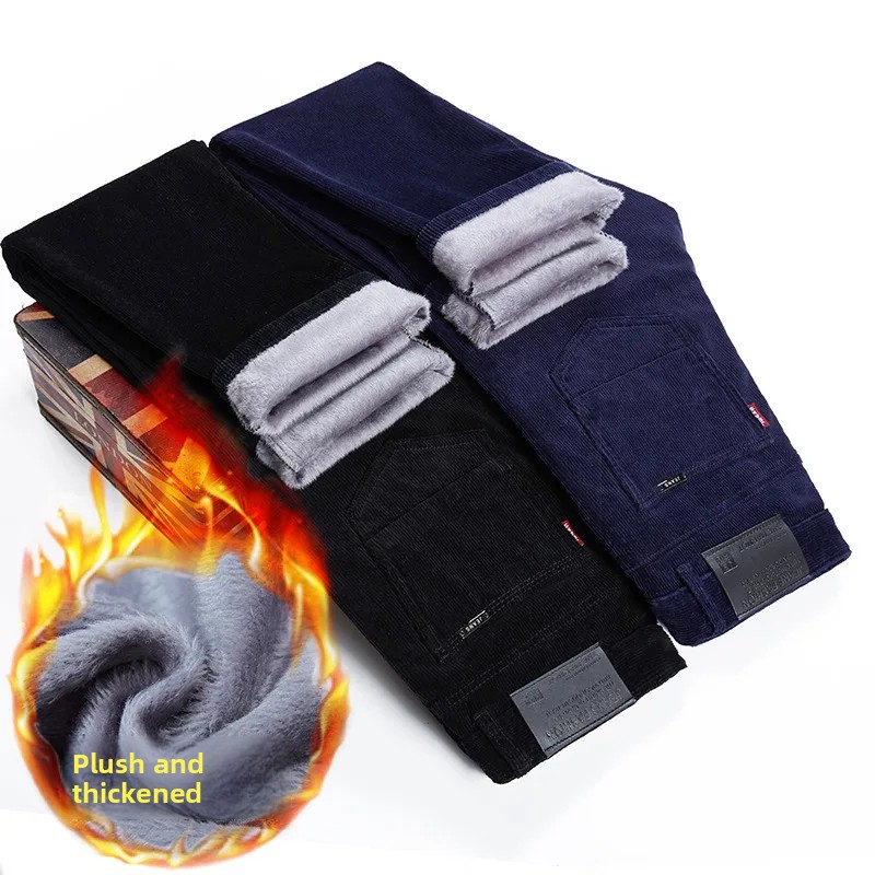 Thickened Fleece Lined Corduro – Corduroy Pant Warm Bewertung und Preis