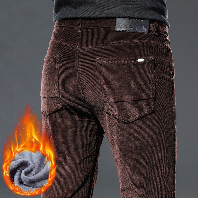 Winter New Men's Corduroy Flee – Corduroy Pant Warm Bewertung und Preis