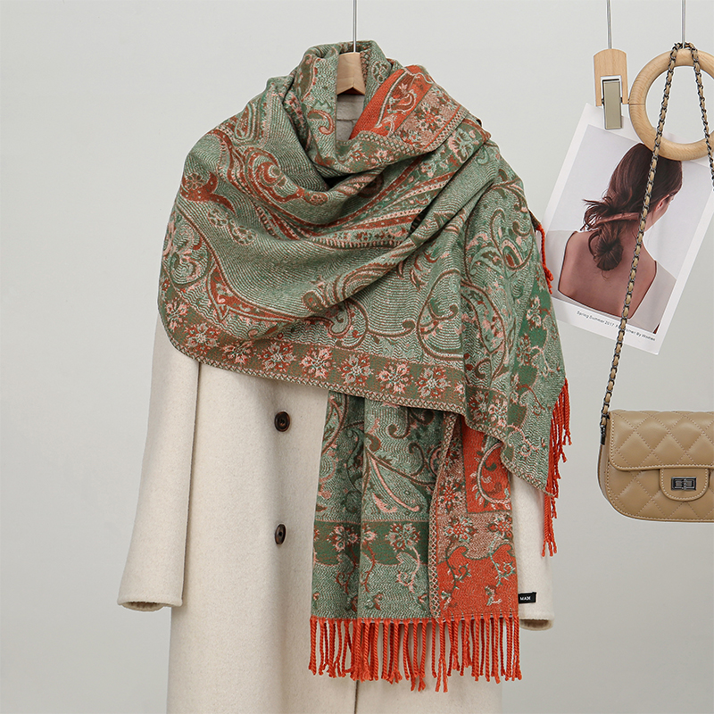 2024 Fashion Ethnic Style Wome – Cashmere Pashmina Wrap Bewertung und Preis
