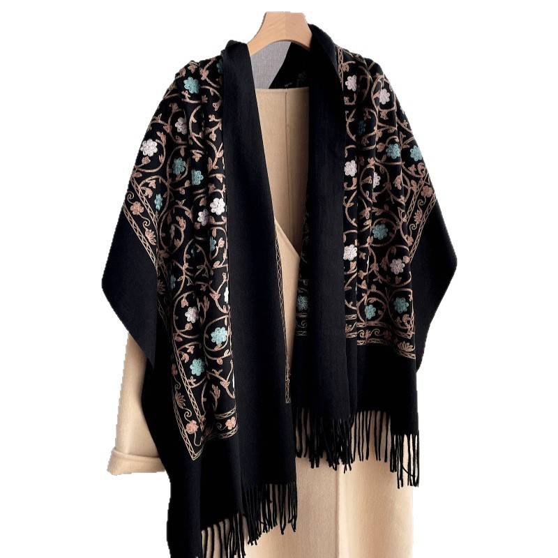 2025 New Embroidery Cashmere S – Cashmere Pashmina Wrap Bewertung und Preis