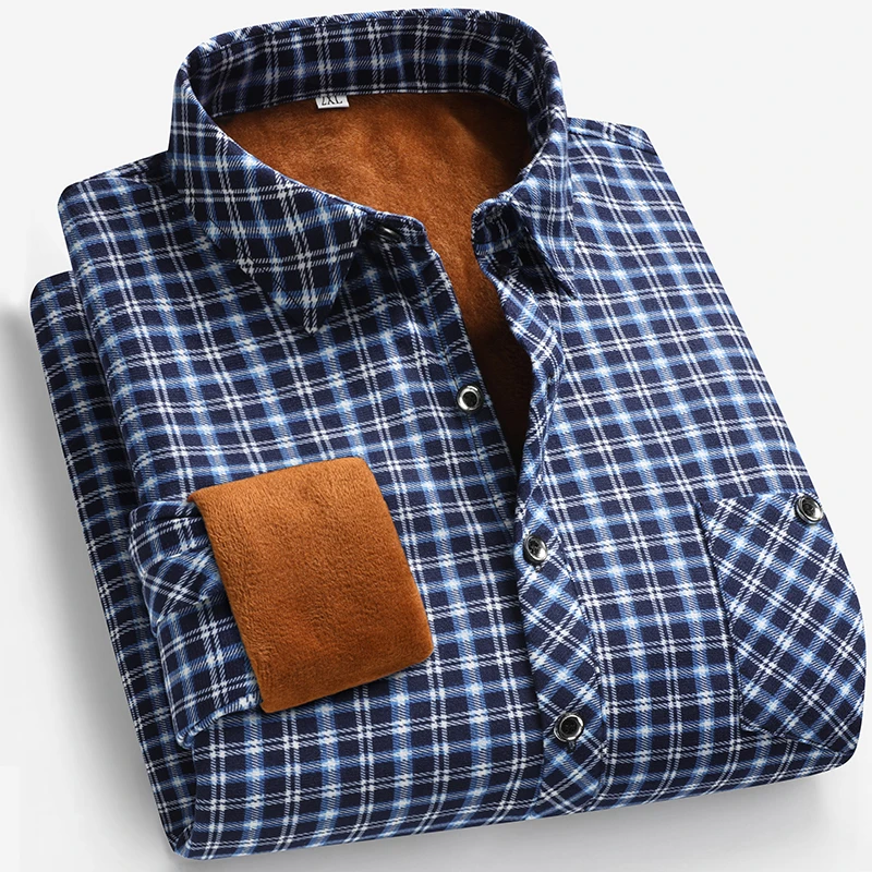 2026 Autumn and Winter Men's F – Flannel Shirt Lined Bewertung und Preis