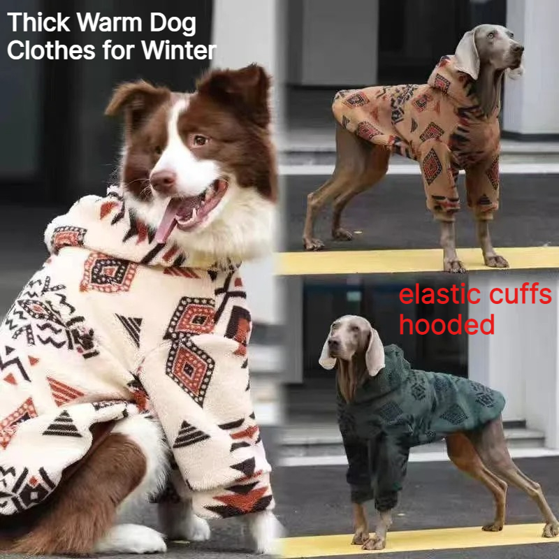 Winter Warm Hooded Dog Coat Sh – Sherpa Hoodie Fleece Bewertung und Preis