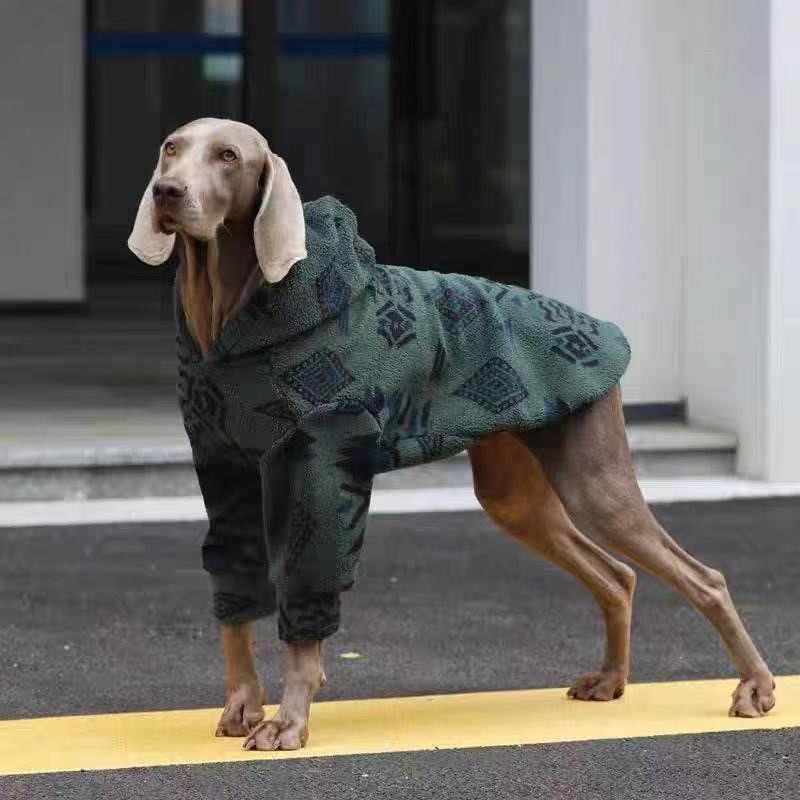 Winter Warm Hooded Dog Coat Sh – Sherpa Hoodie Fleece Bewertung und Preis