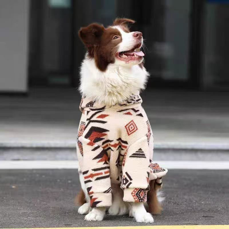 Winter Warm Hooded Dog Coat Sh – Sherpa Hoodie Fleece Bewertung und Preis