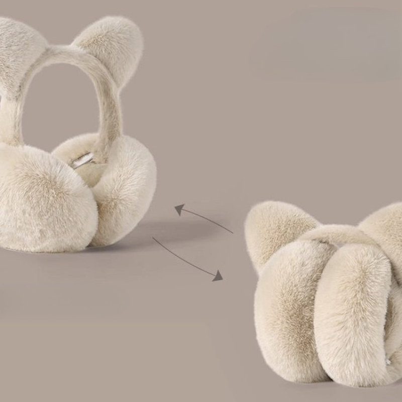 Cat ears foldable earmuffs plu – Earmuffs Foldable Bewertung und Preis
