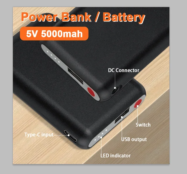 Power Bank  5V 5000mAh Heated  – Heated Vest Battery Bewertung und Preis