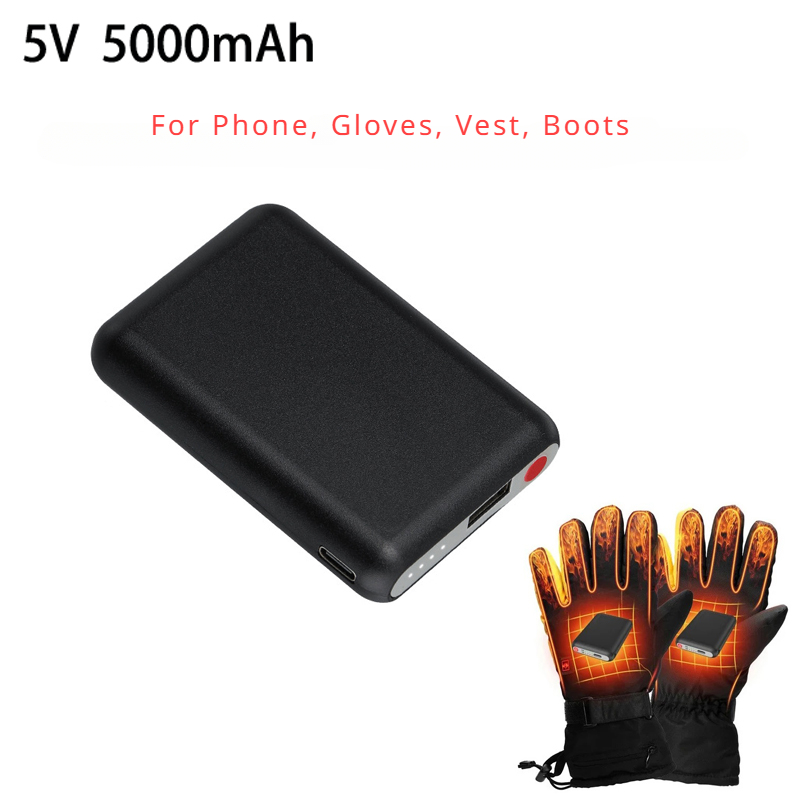 5V 5000mAh Heated Gloves Batte – Heated Vest Battery Bewertung und Preis
