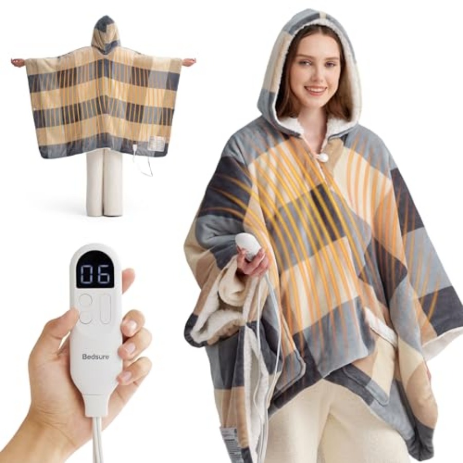 Heated Blanket Wearable Shawl  – Shawl Wrap Winter Bewertung und Preis