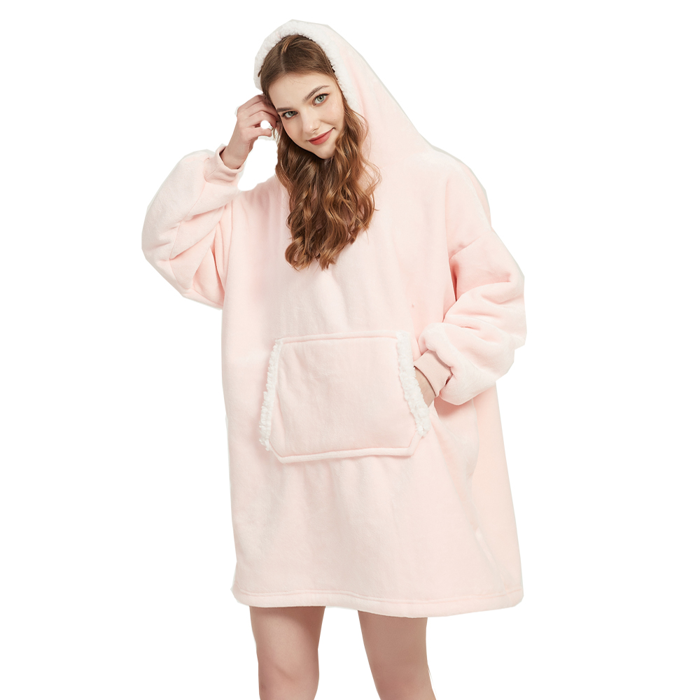 Microfiber Plush Coral Fleece  – Sherpa Hoodie Fleece Bewertung und Preis