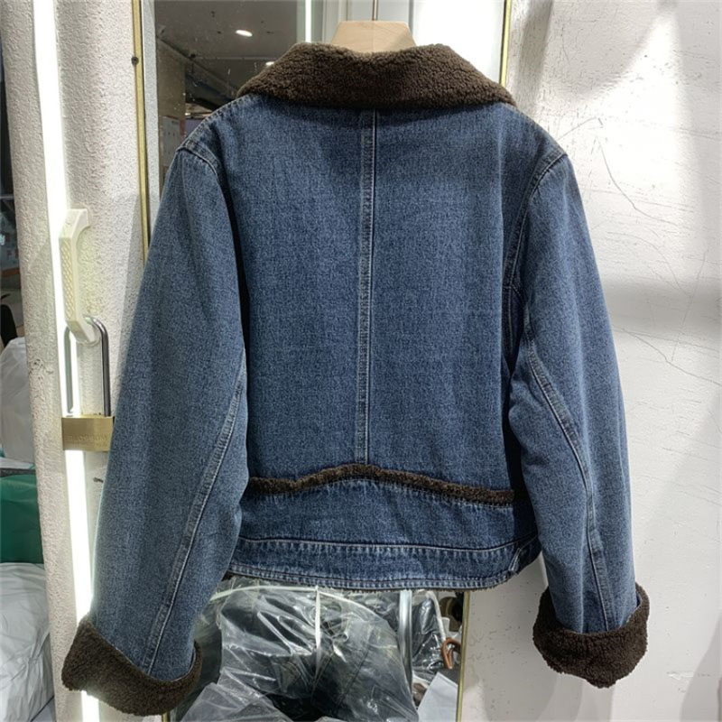 Thickened Denim Winter Coat Co – Down Jacket Packable Bewertung und Preis