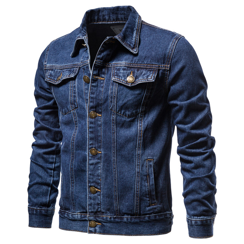 2025 Autumn Men Solid Denim Ja – Down Jacket Packable Bewertung und Preis