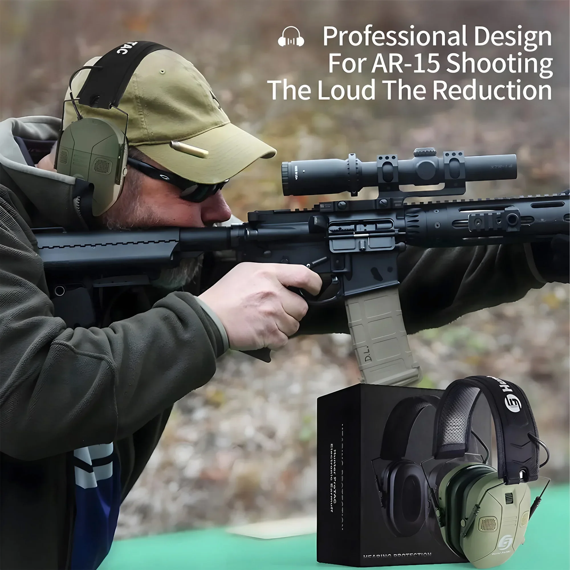 Foldable Tactical Hearing Prot – Earmuffs Foldable Bewertung und Preis