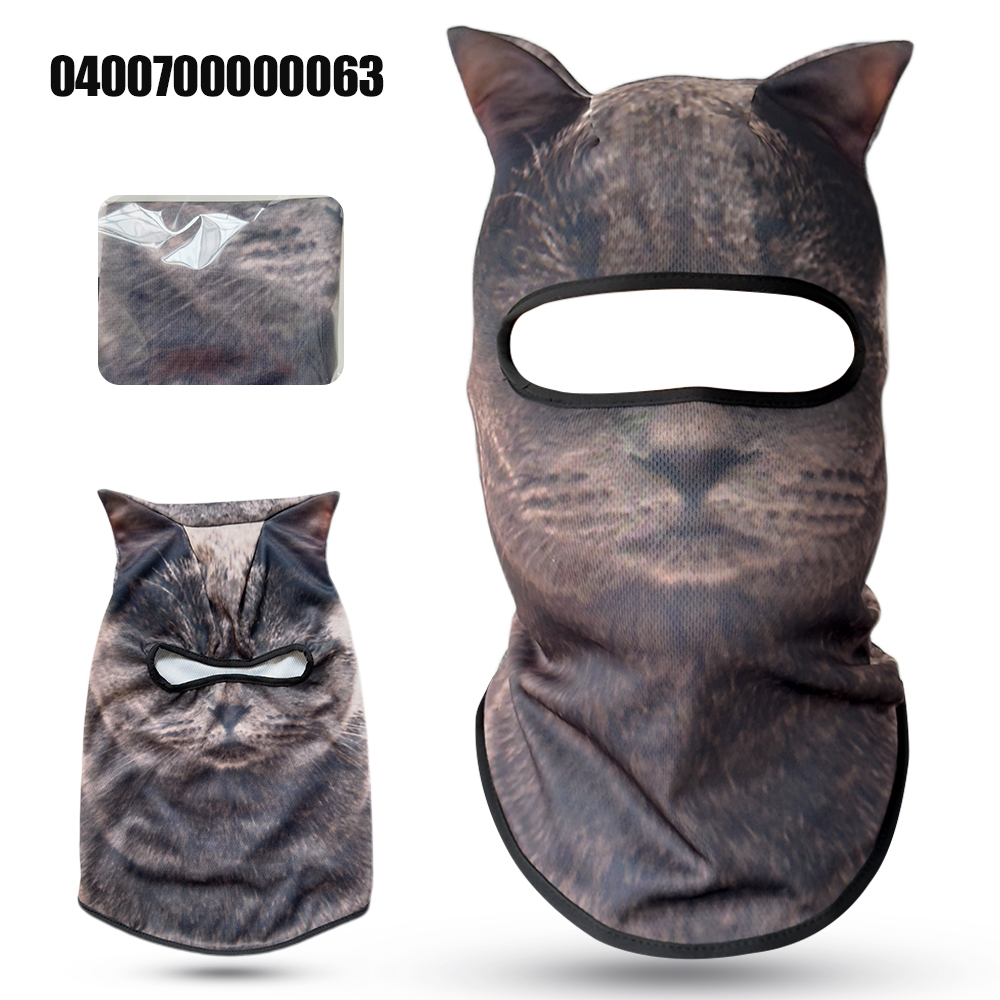 3D cat animal skiing Balaclava – Balaclava Ski Mask Bewertung und Preis