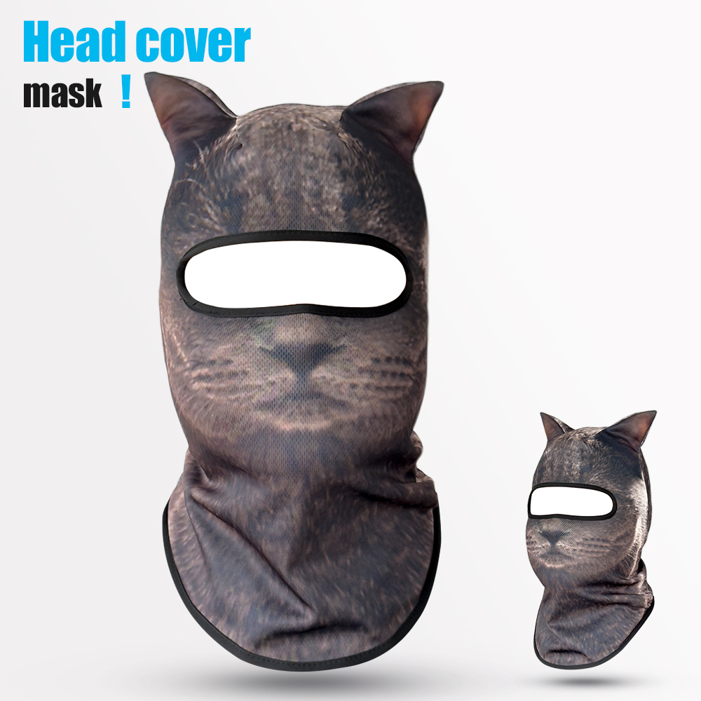 3D cat animal skiing Balaclava – Balaclava Ski Mask Bewertung und Preis