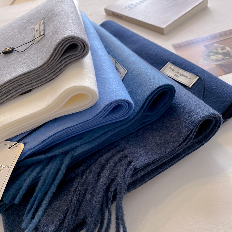 2024 Winter Wool Scarf For Wom – Cashmere Pashmina Wrap Bewertung und Preis