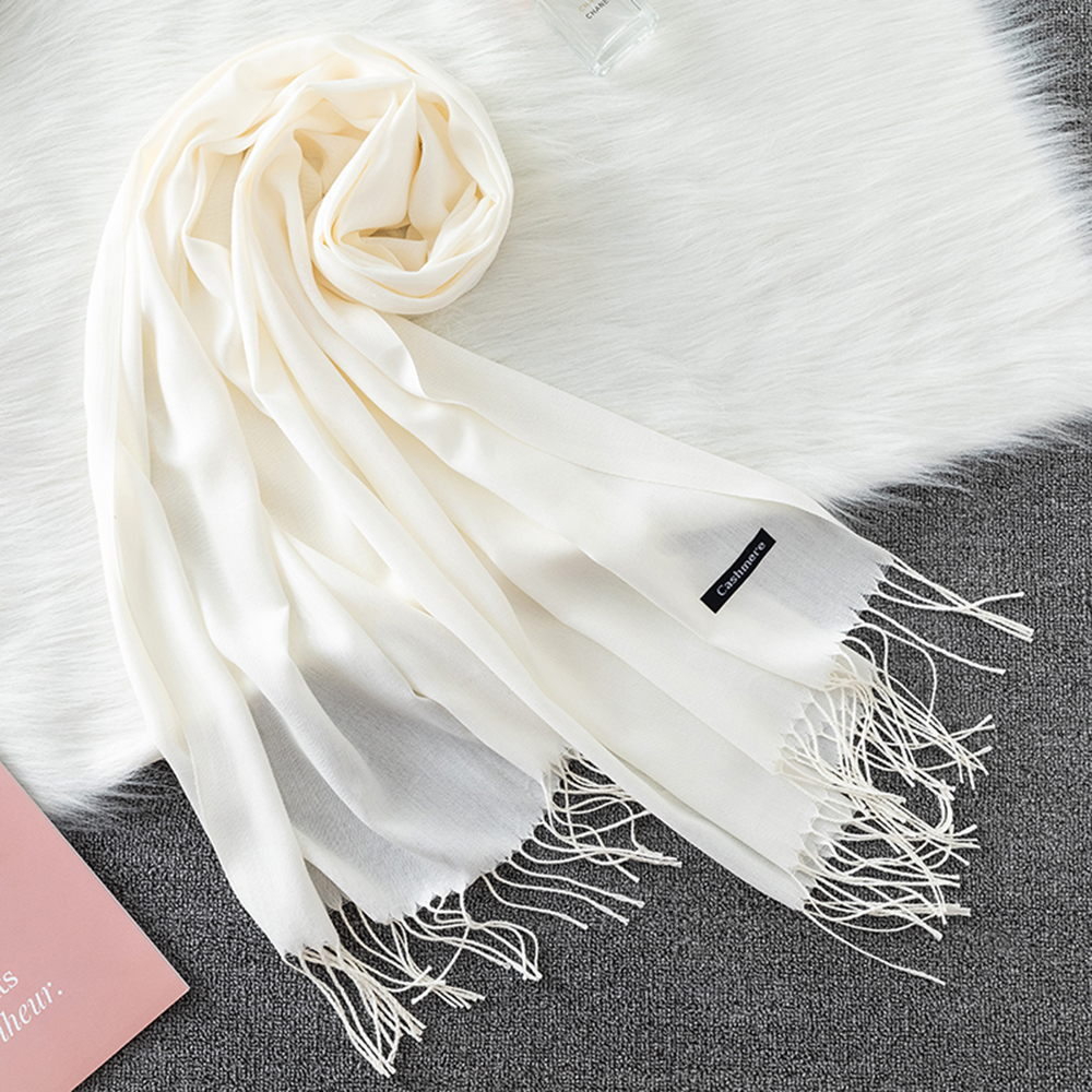 Fashion Solid Scarf Women Cash – Shawl Wrap Winter Bewertung und Preis