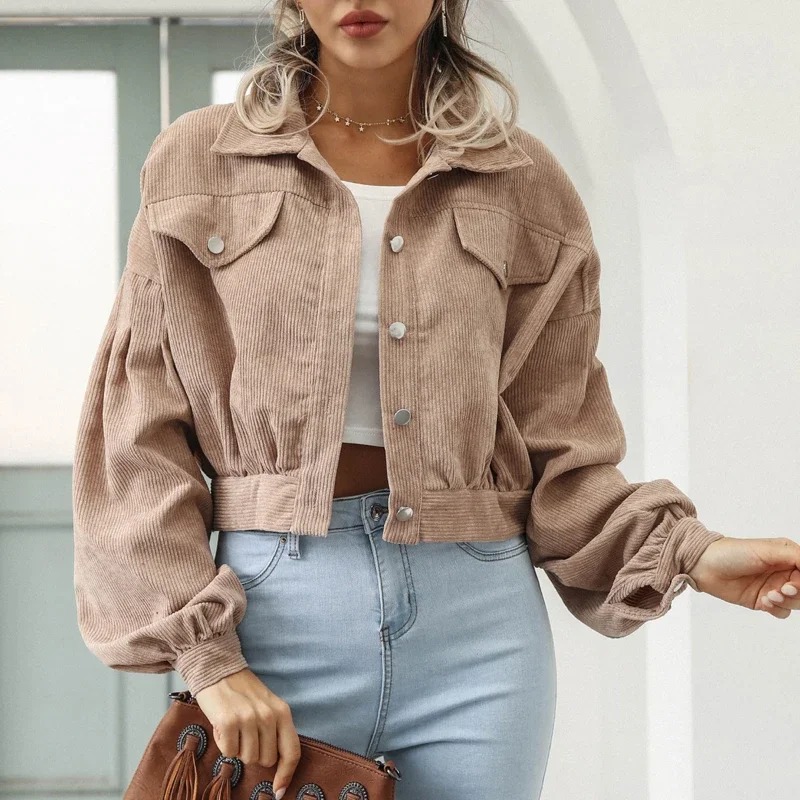 2024 Spring Corduroy Coat Over – Down Jacket Packable Bewertung und Preis