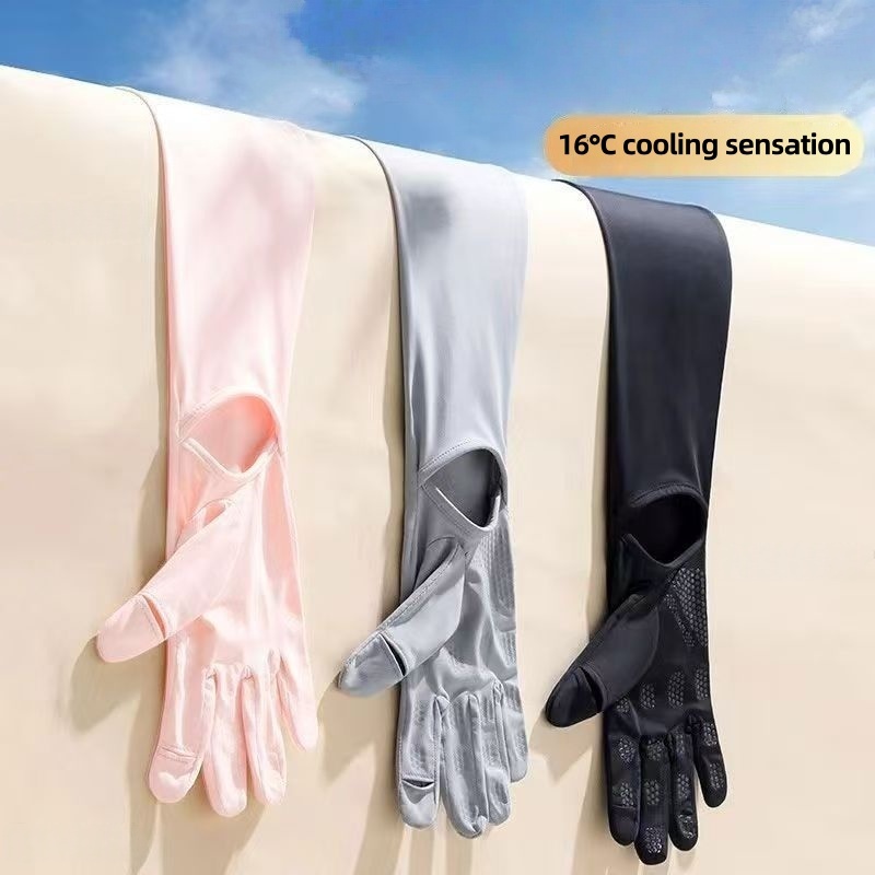 UPF50+ Ice Silk Sun Protection – Touch Screen Gloves Bewertung und Preis